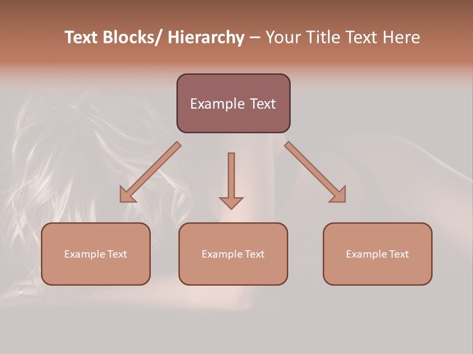 Sexy Elbow Lay PowerPoint Template