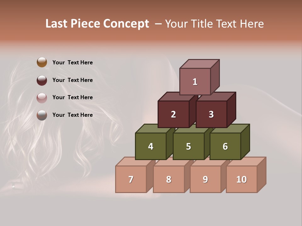 Sexy Elbow Lay PowerPoint Template