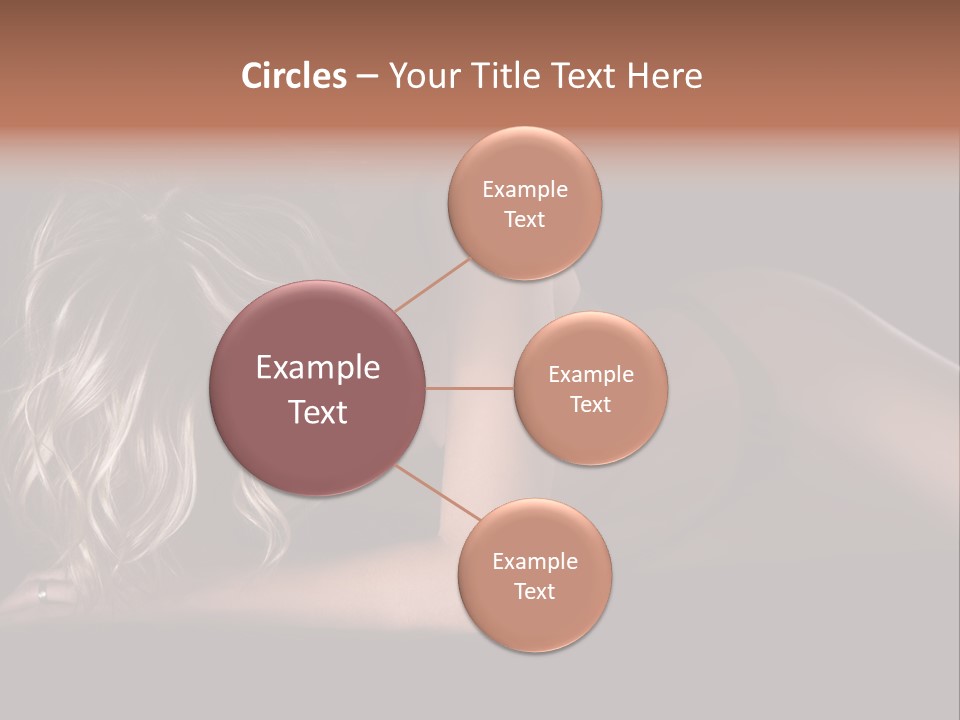 Sexy Elbow Lay PowerPoint Template