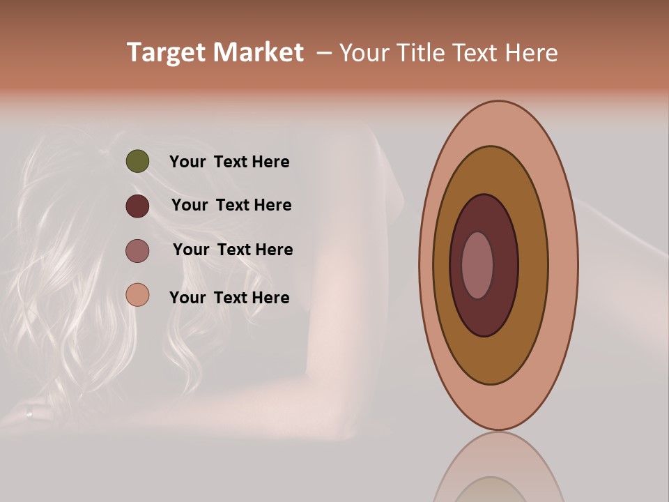 Sexy Elbow Lay PowerPoint Template