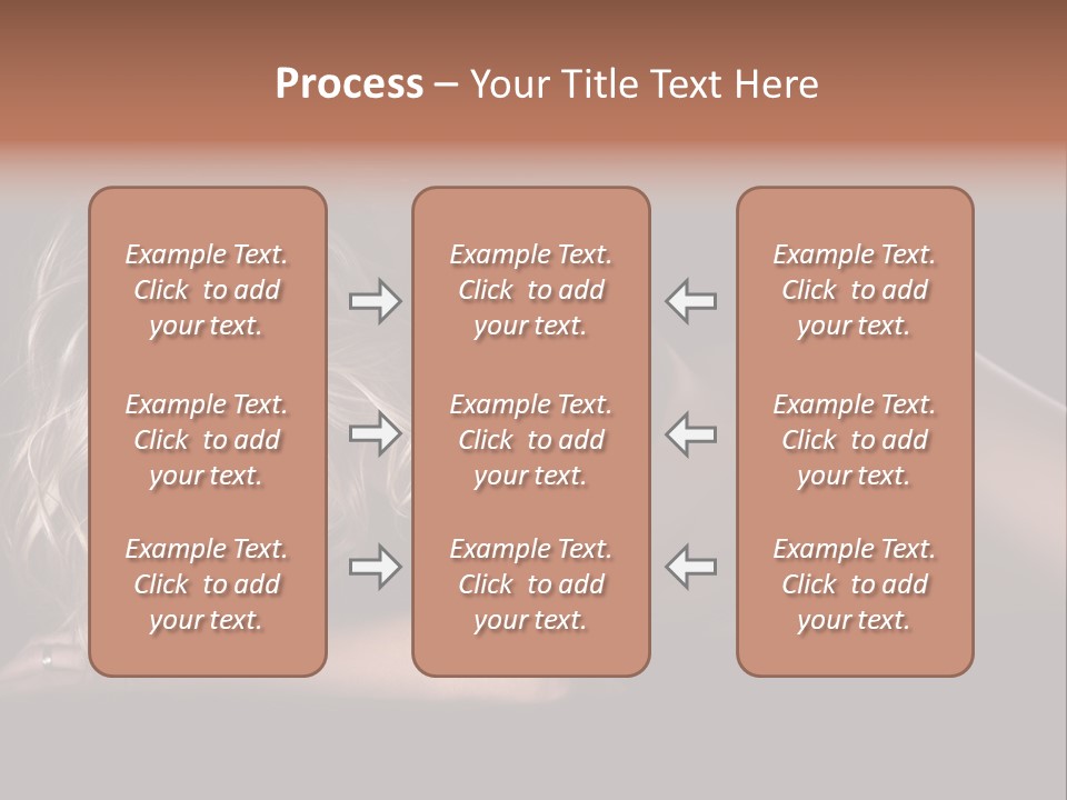 Sexy Elbow Lay PowerPoint Template