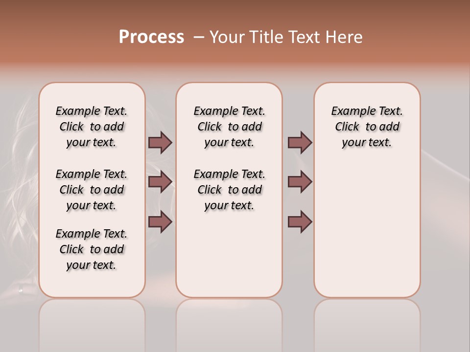 Sexy Elbow Lay PowerPoint Template