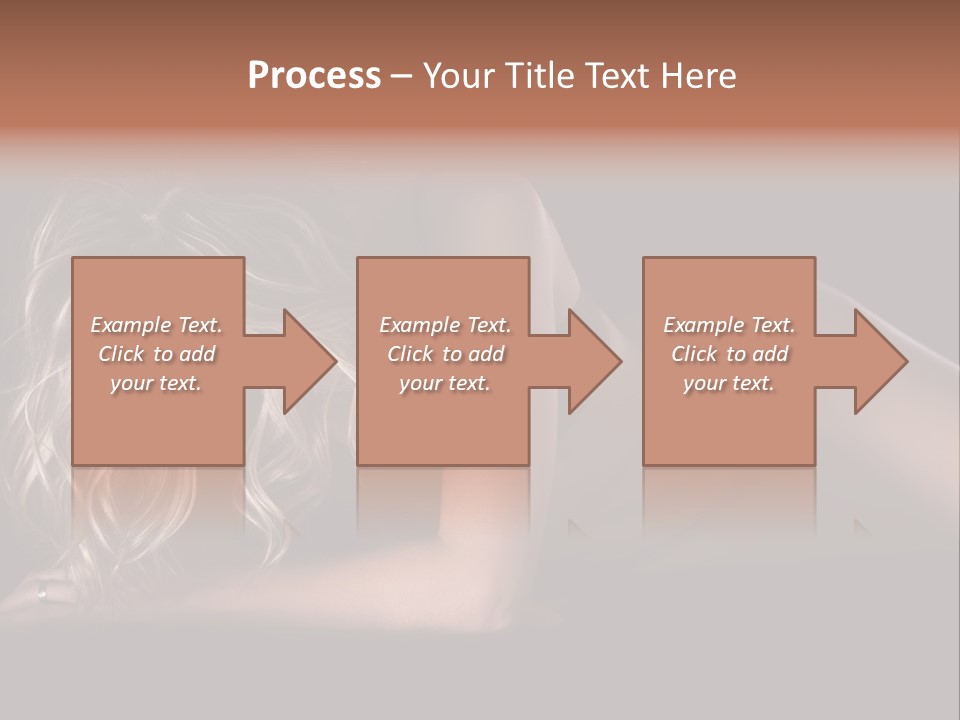 Sexy Elbow Lay PowerPoint Template