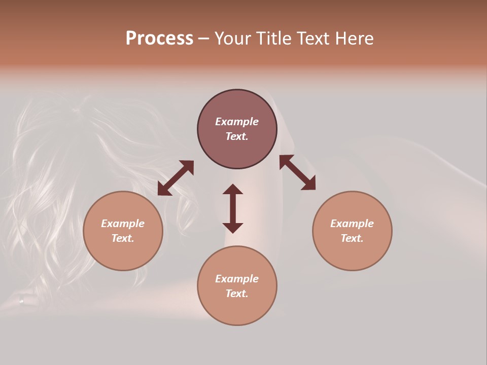 Sexy Elbow Lay PowerPoint Template