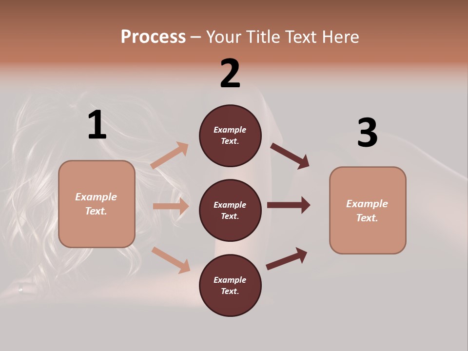 Sexy Elbow Lay PowerPoint Template