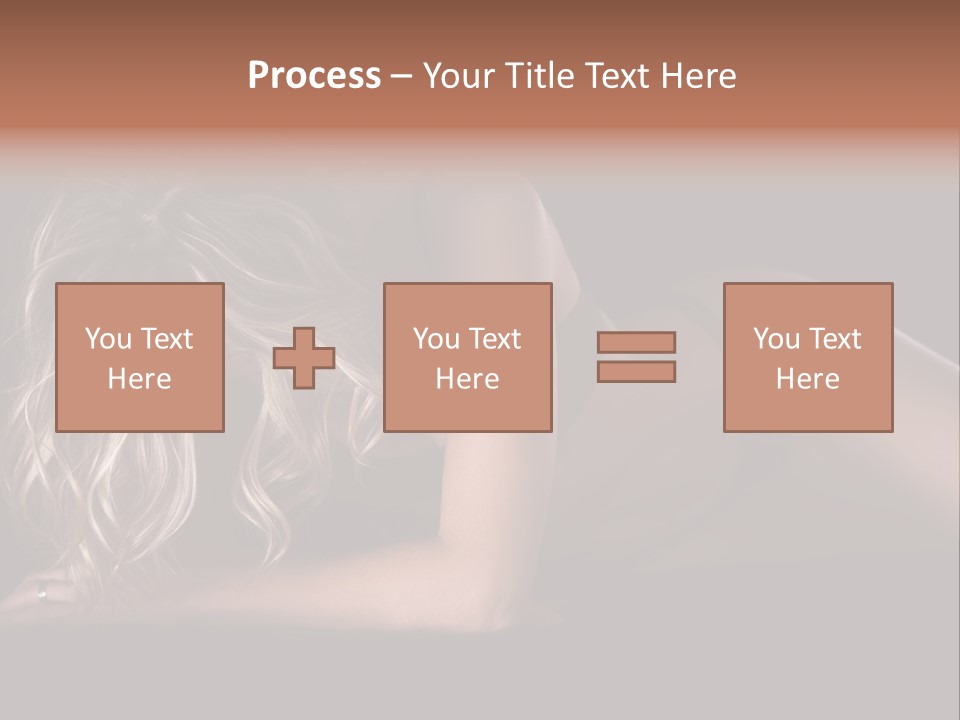Sexy Elbow Lay PowerPoint Template