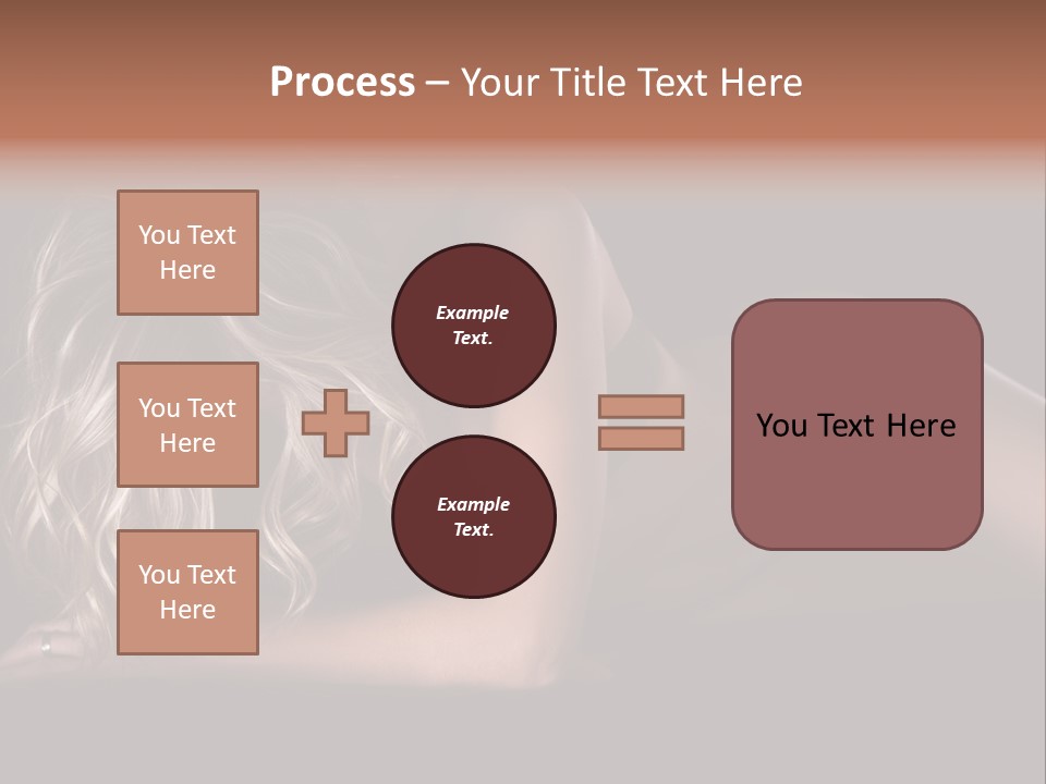 Sexy Elbow Lay PowerPoint Template