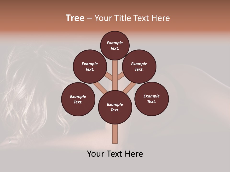 Sexy Elbow Lay PowerPoint Template