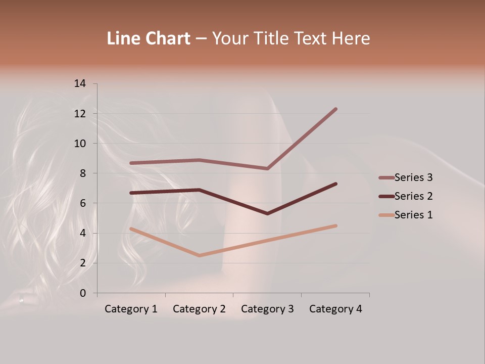 Sexy Elbow Lay PowerPoint Template