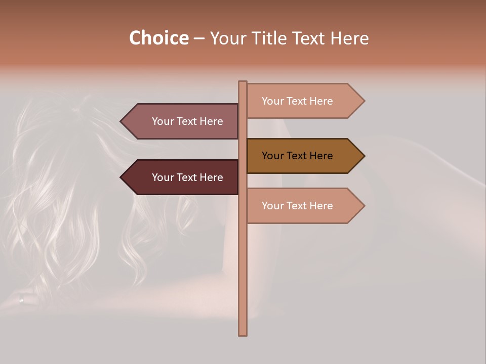 Sexy Elbow Lay PowerPoint Template