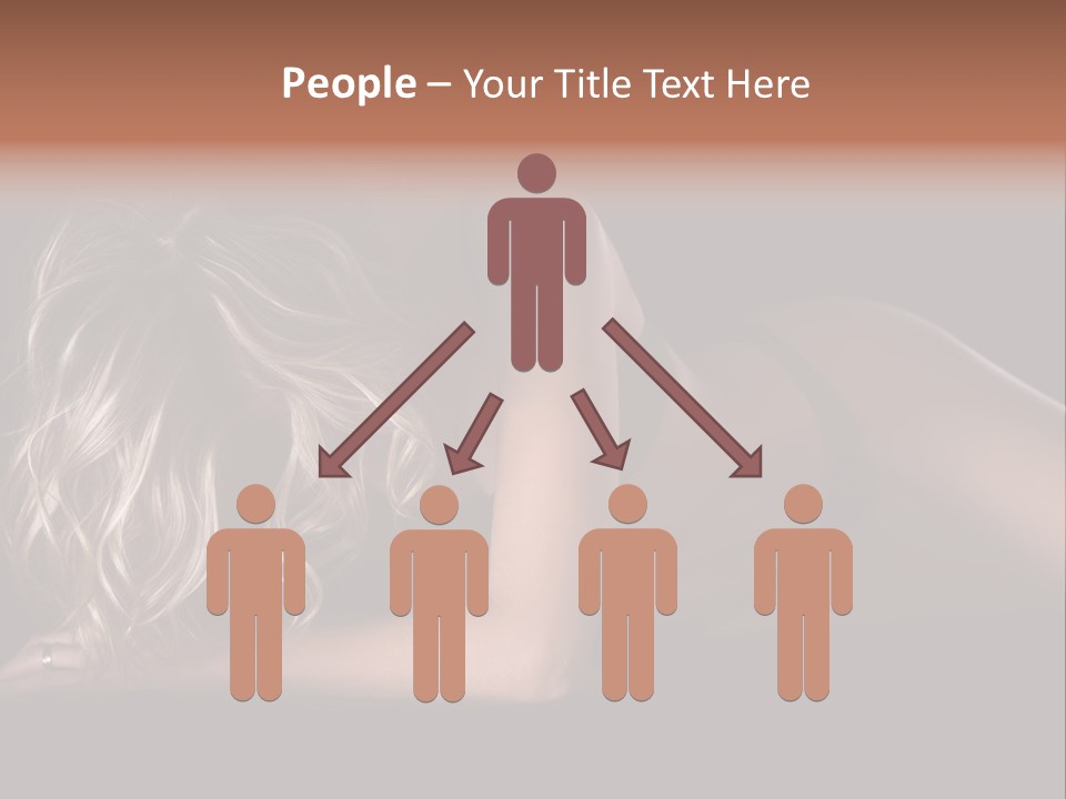 Sexy Elbow Lay PowerPoint Template