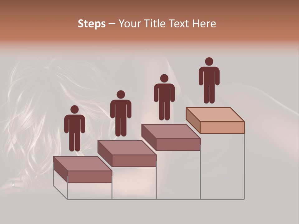 Sexy Elbow Lay PowerPoint Template