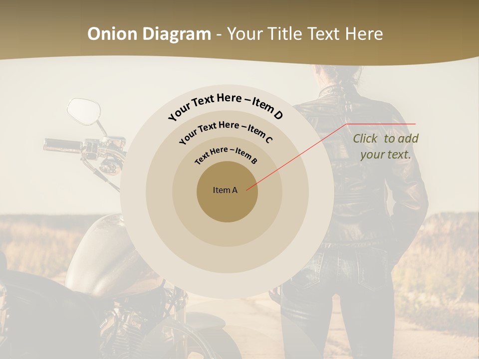 Transportation Y Woman PowerPoint Template