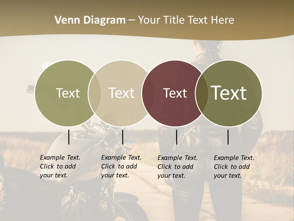 Transportation Y Woman PowerPoint Template