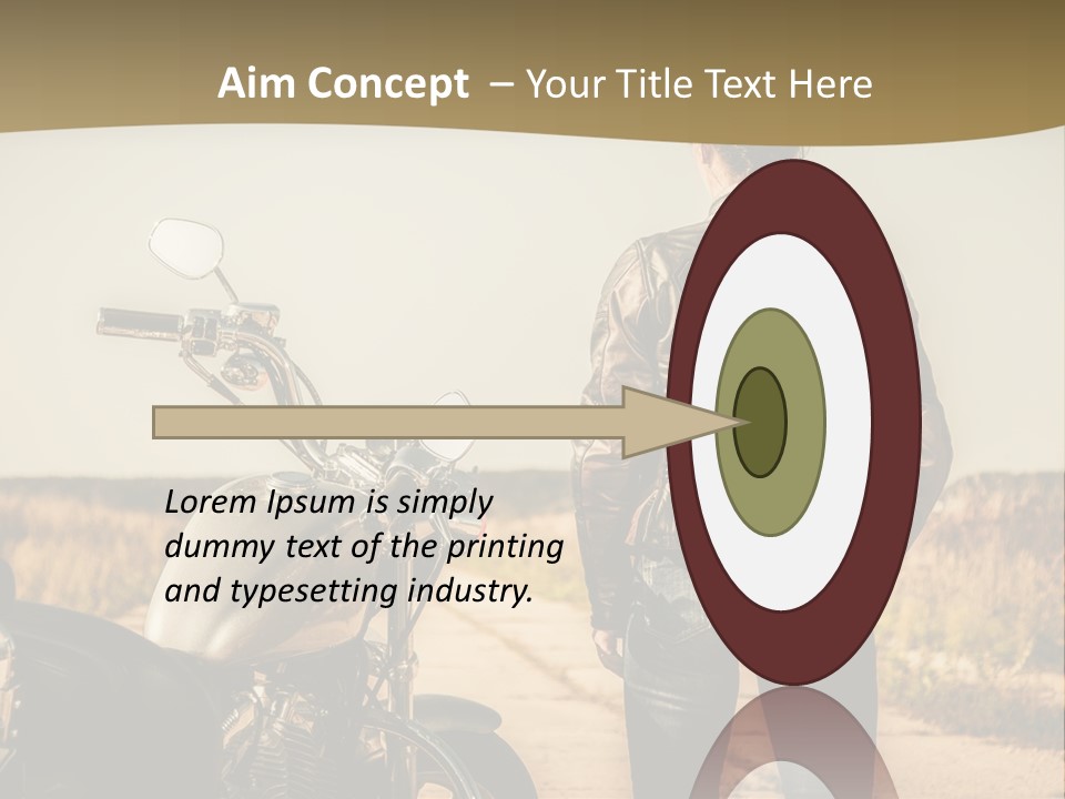 Transportation Y Woman PowerPoint Template