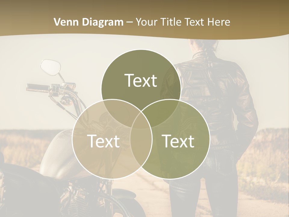 Transportation Y Woman PowerPoint Template