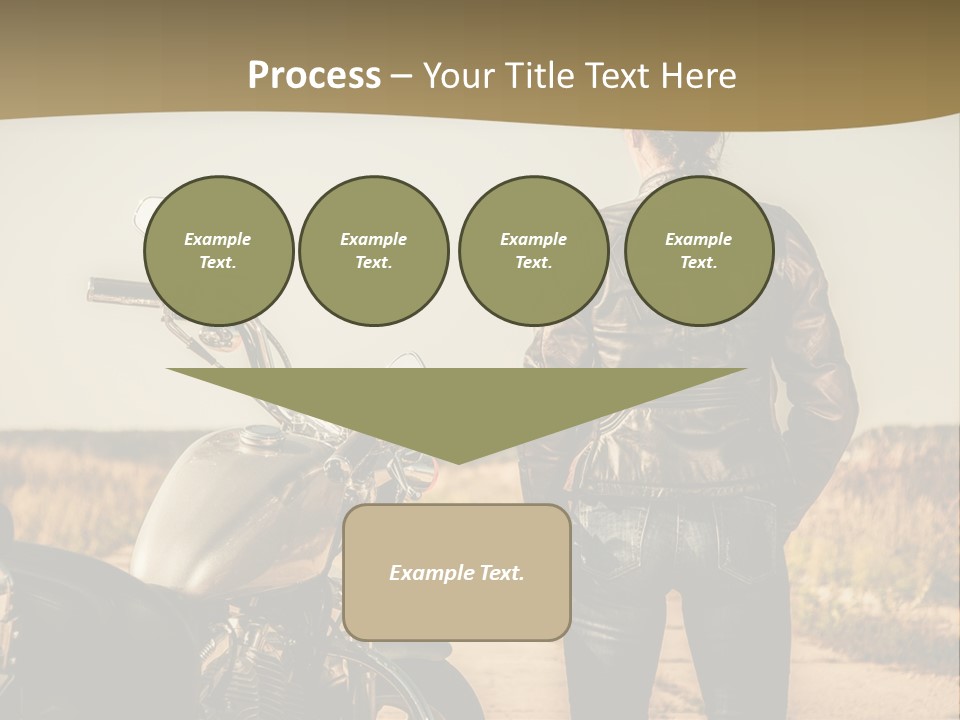 Transportation Y Woman PowerPoint Template