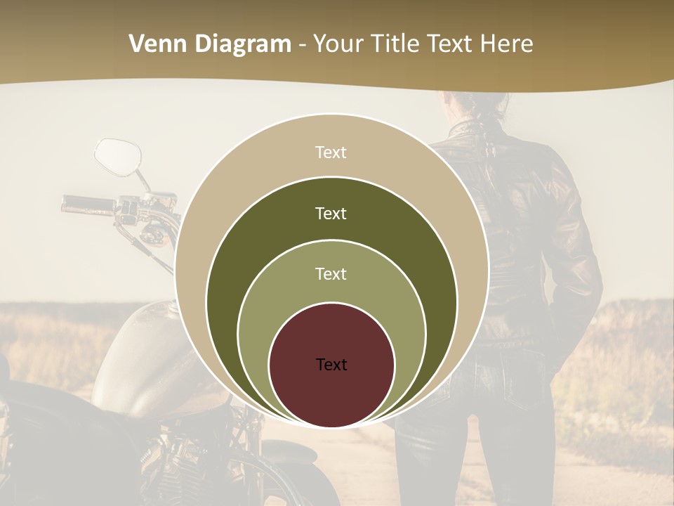 Transportation Y Woman PowerPoint Template