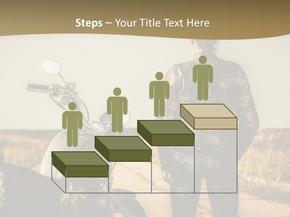 Transportation Y Woman PowerPoint Template