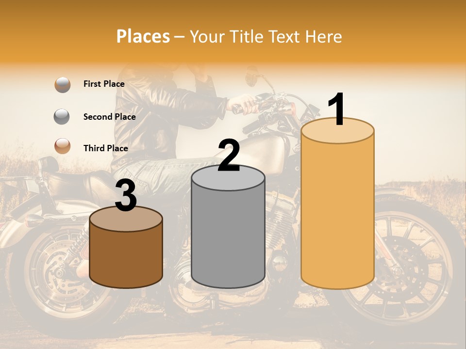 Man Driving Transport PowerPoint Template
