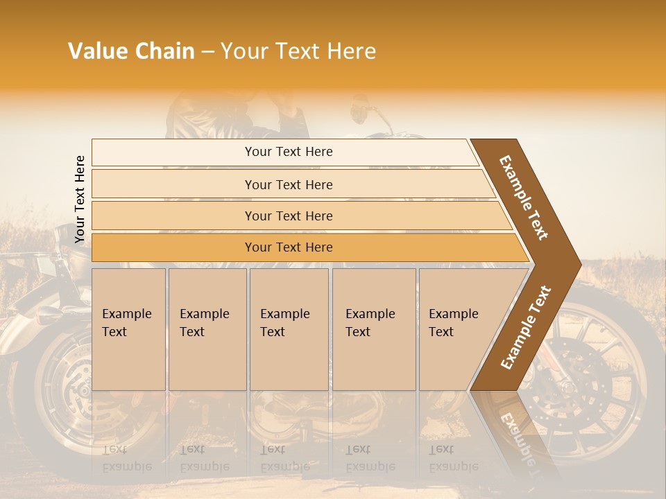 Man Driving Transport PowerPoint Template