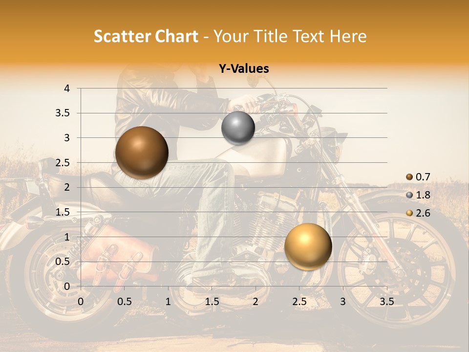 Man Driving Transport PowerPoint Template
