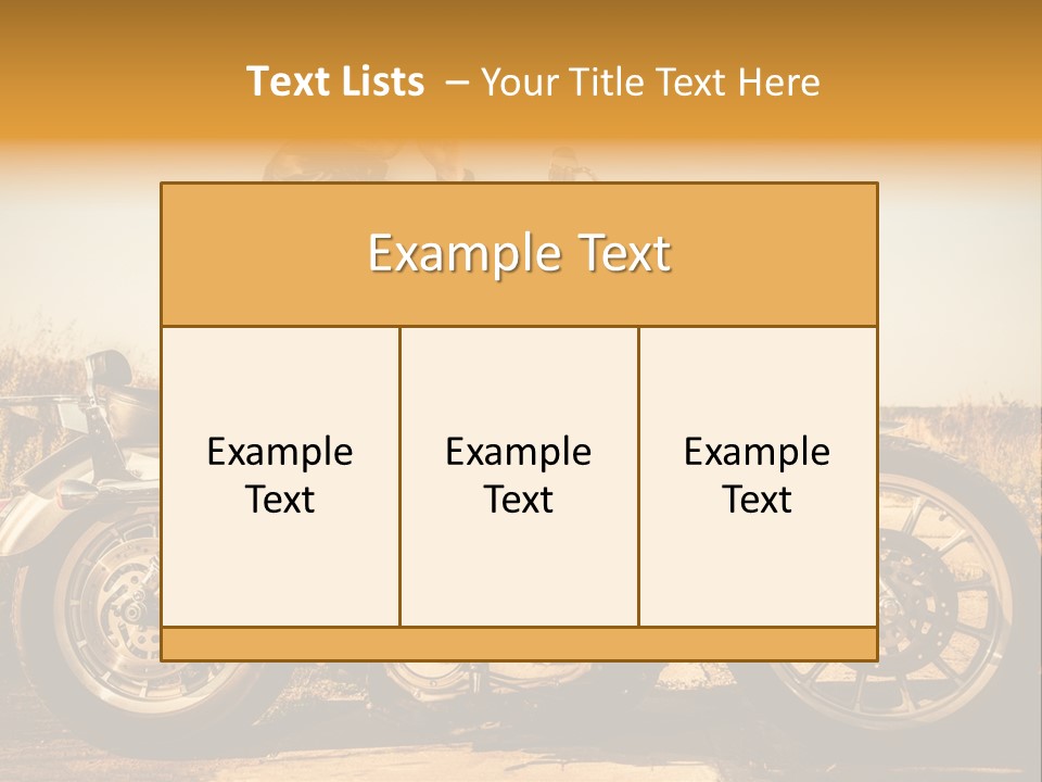 Man Driving Transport PowerPoint Template