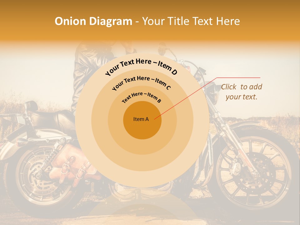 Man Driving Transport PowerPoint Template