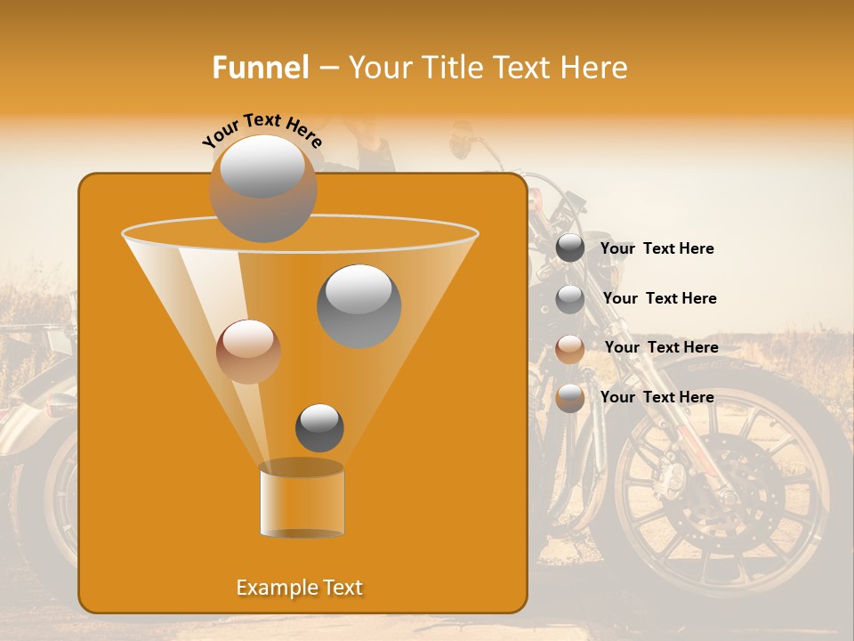 Man Driving Transport PowerPoint Template