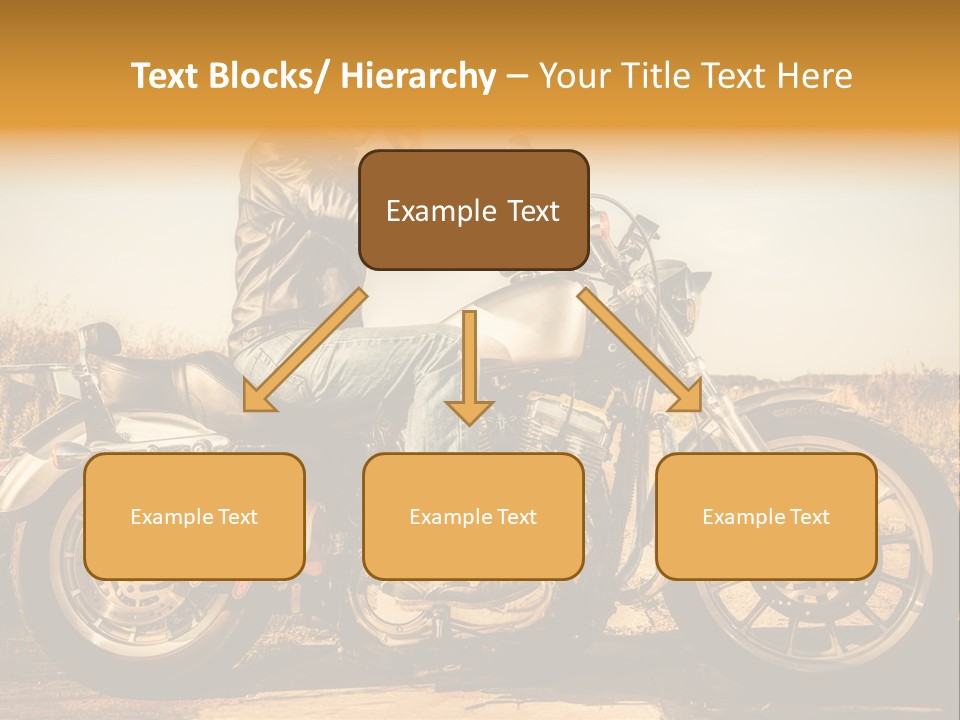 Man Driving Transport PowerPoint Template