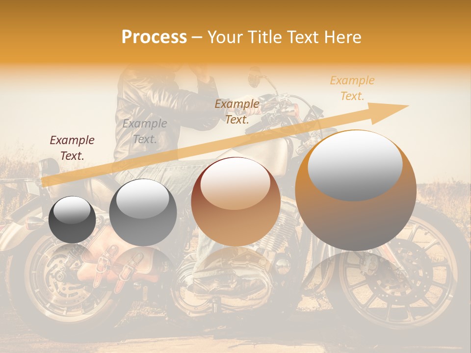 Man Driving Transport PowerPoint Template
