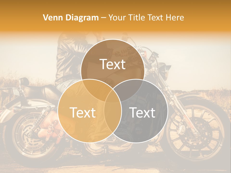 Man Driving Transport PowerPoint Template