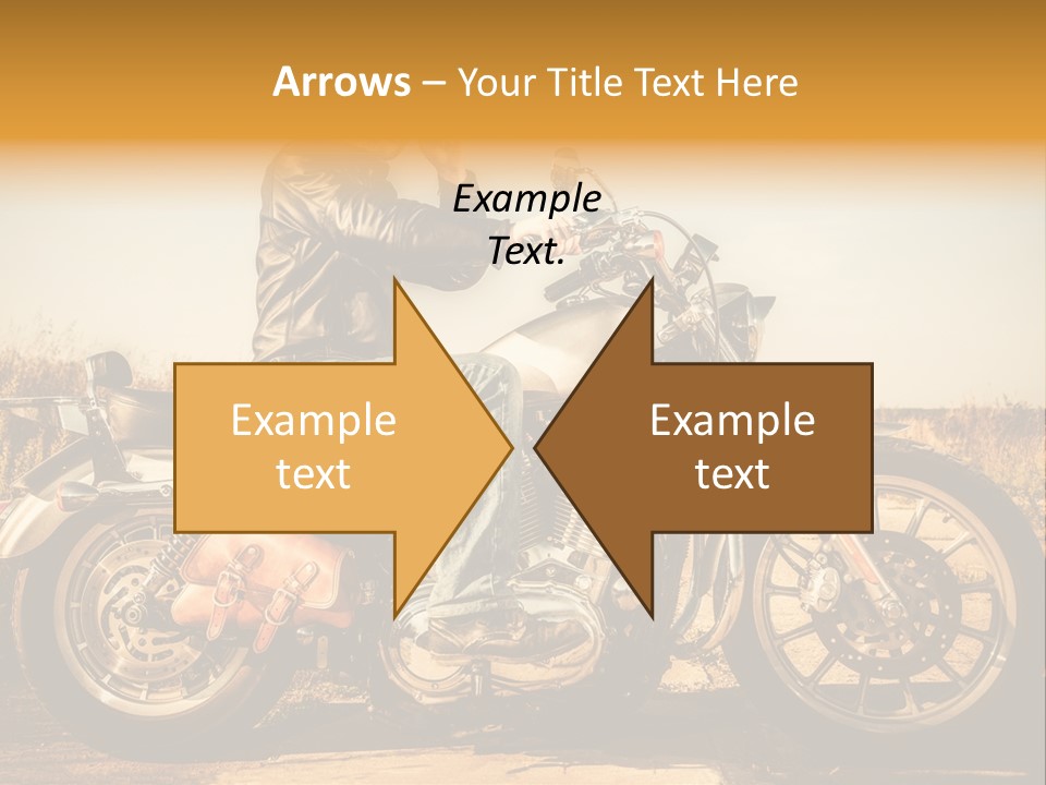 Man Driving Transport PowerPoint Template