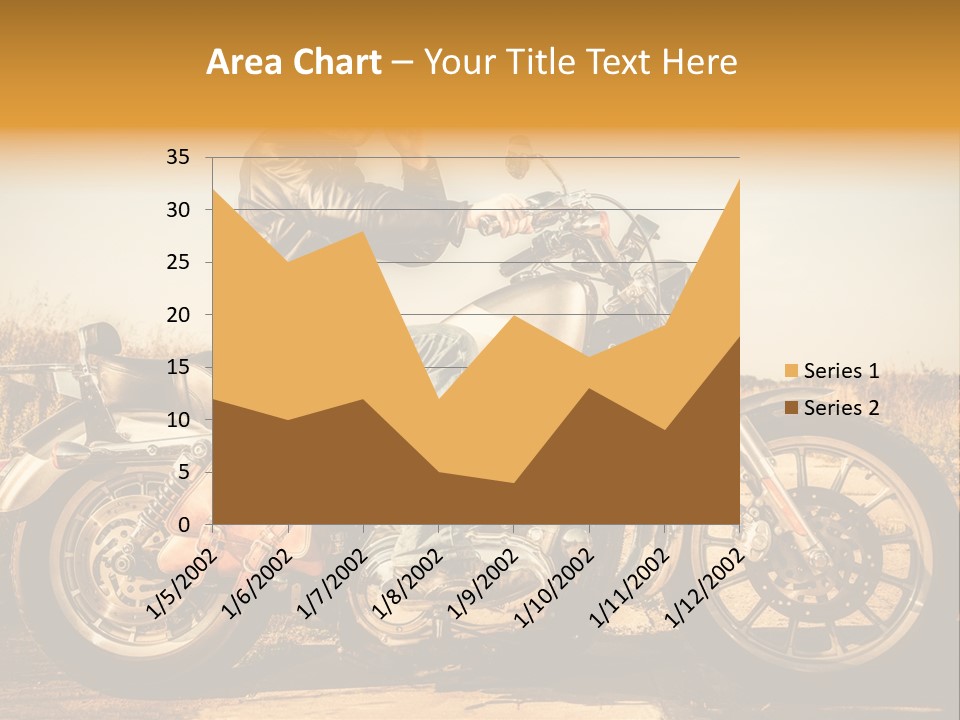 Man Driving Transport PowerPoint Template