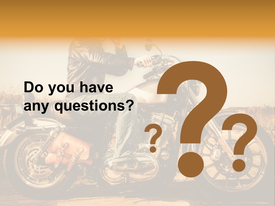 Man Driving Transport PowerPoint Template