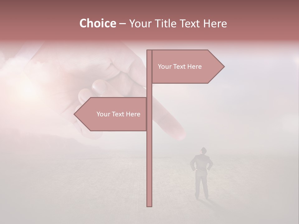 Pick Decison Wrong PowerPoint Template