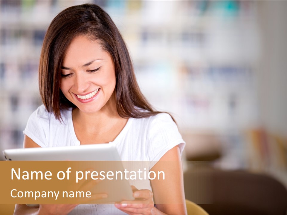 Latinamerican School Smiling PowerPoint Template