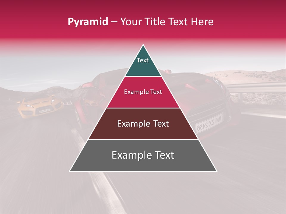 Sport Concept Highway PowerPoint Template