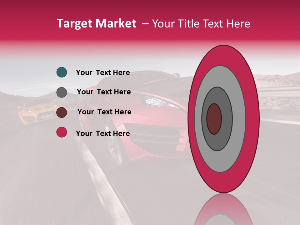 Sport Concept Highway PowerPoint Template