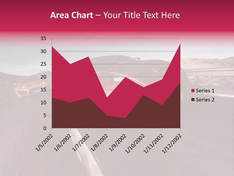 Sport Concept Highway PowerPoint Template