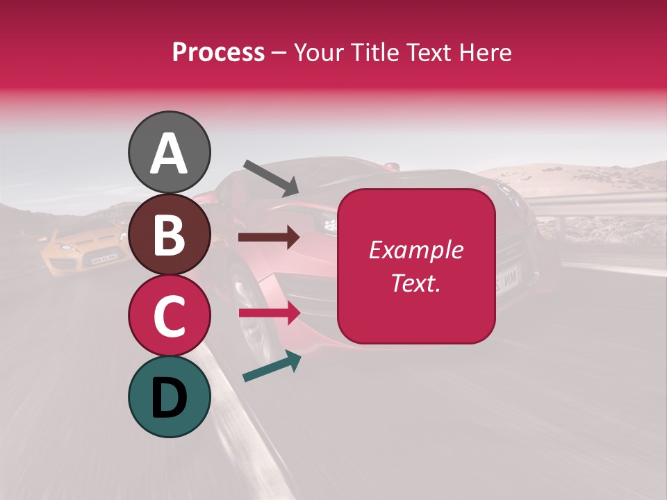 Sport Concept Highway PowerPoint Template