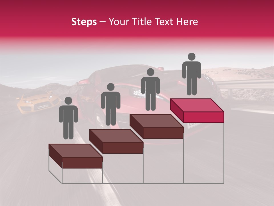 Sport Concept Highway PowerPoint Template