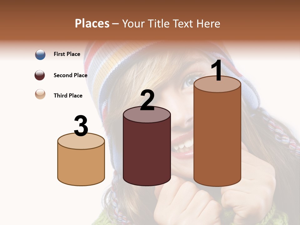 Autumn Warm Cap PowerPoint Template
