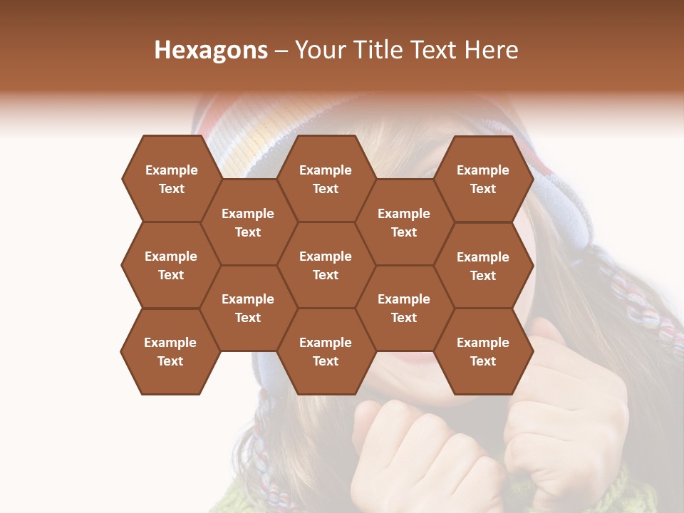 Autumn Warm Cap PowerPoint Template