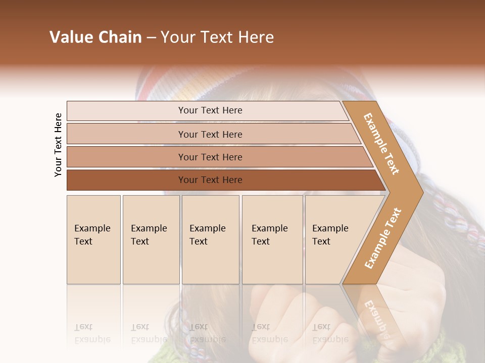 Autumn Warm Cap PowerPoint Template