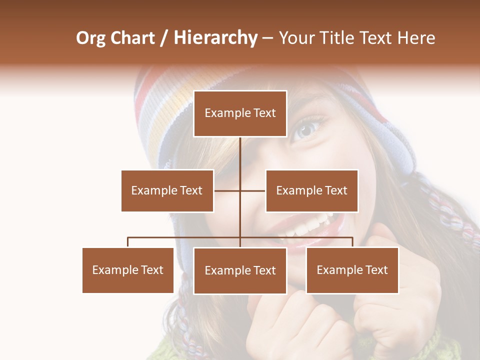 Autumn Warm Cap PowerPoint Template