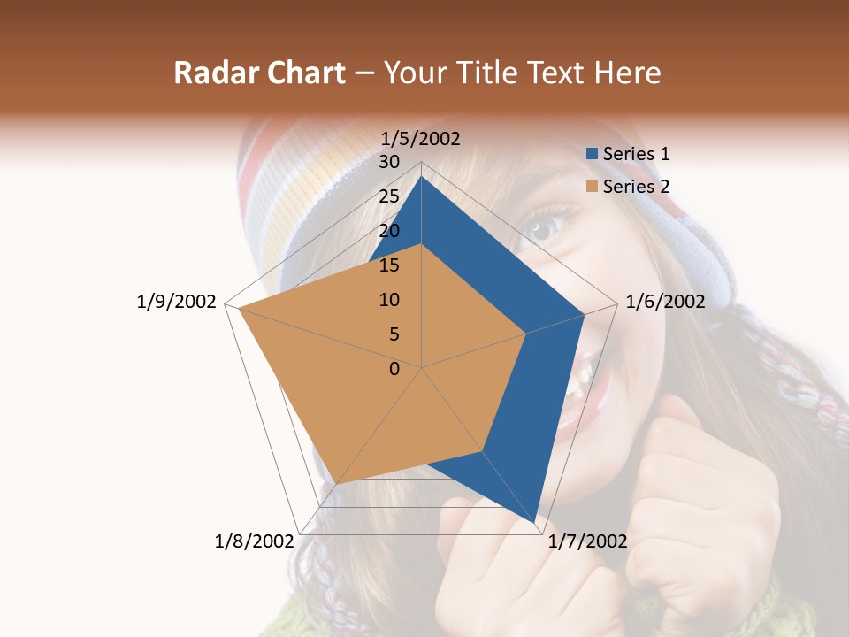 Autumn Warm Cap PowerPoint Template