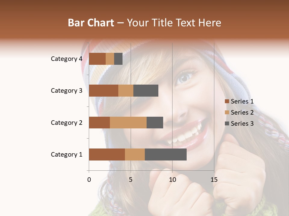 Autumn Warm Cap PowerPoint Template