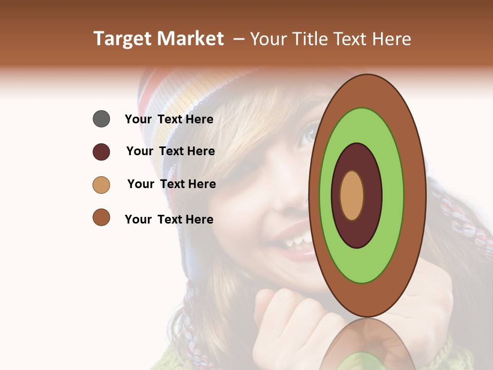 Autumn Warm Cap PowerPoint Template