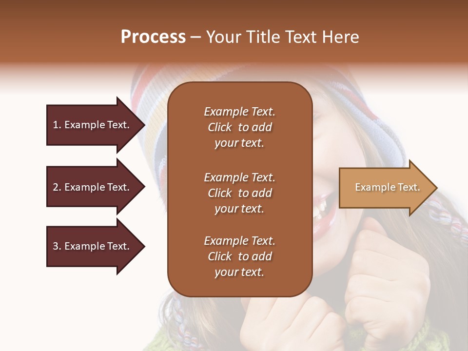 Autumn Warm Cap PowerPoint Template